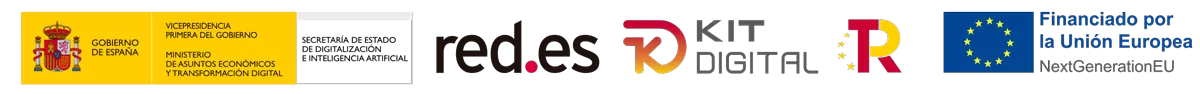 Logos de Entidades Públicas del programa Kit Digital